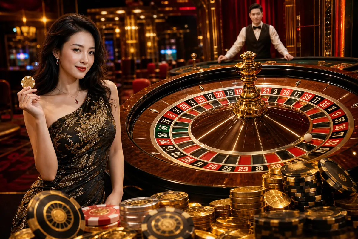 mae888 live casino baccarat dealer sebenar